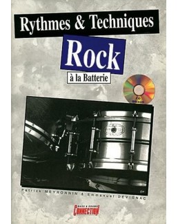 Rytmes et techniques rock à la batterie CD