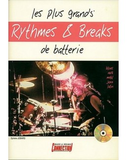 Les plus grands rythmes & breaks de batterie CD