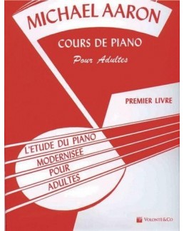 Cours de piano pour adultes AARON vol 1