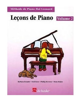 Leçons de piano HAL LEONARD 2