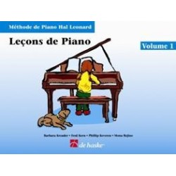 Leçons de piano HAL LEONARD 1