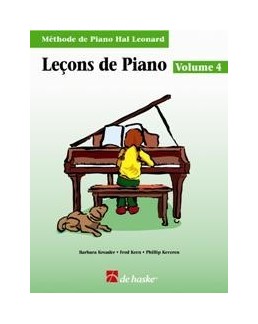Leçons de piano HAL LEONARD 4