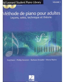 Méthode de piano adultes HAL LEONARD CD