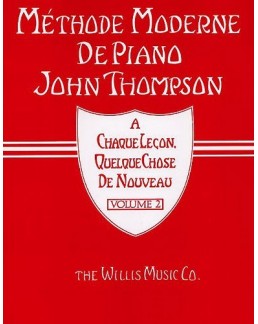 Méthode piano THOMPSON 2