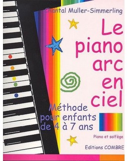 Le piano en arc en ciel 