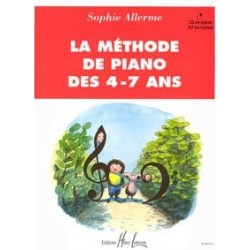 La méthode de piano des 4-7 ans ALLERME