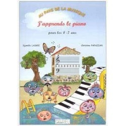 Au pays de la musique j'apprends le piano LASKRI PAPAZIAN