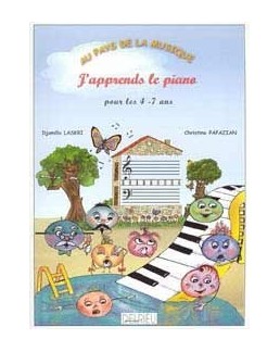 Au pays de la musique j'apprends le piano LASKRI PAPAZIAN