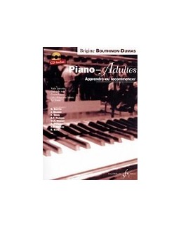 Piano pour adultes débutants BOUTHINON DUMAS