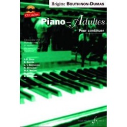 Piano pour adultes débutants vol 2 BOUTHINON DUMAS CD
