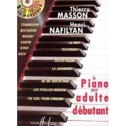 Le piano pour adultes débutant MASSON NAFILYAN 2 CD