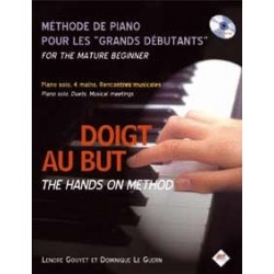 Méthode de piano pour les grands débutant DOIGT AU BUT CD