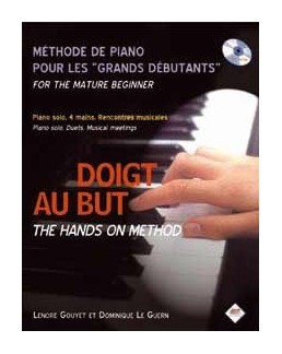 Méthode de piano pour les grands débutant DOIGT AU BUT CD