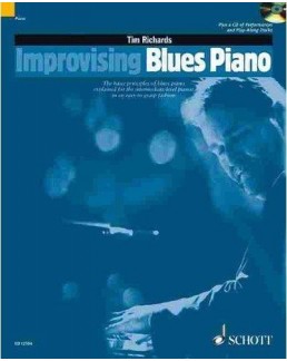Improvising blues piano Tim RICHARDS CD