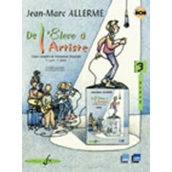 De l'élève à l'artiste vol 3 ALLERME + CD