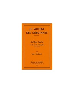 Le solfège des débutants CLASSENS clé sol et fa
