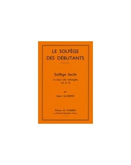 Le solfège des débutants CLASSENS clé sol et fa