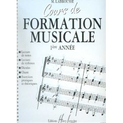 Cours de formation musicale LABROUSSE 1ère année