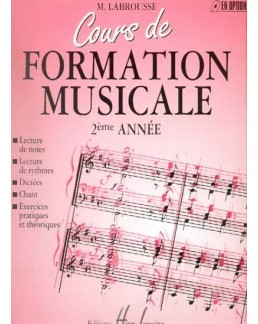 Cours de formation musicale LABROUSSE 2ème année