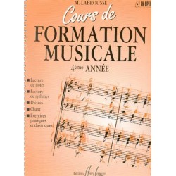 Cours de formation musicale LABROUSSE vol 4