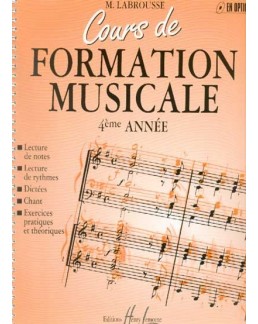 Cours de formation musicale LABROUSSE vol 4