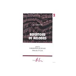 Répertoire de mélodies LABROUSSE vol 2