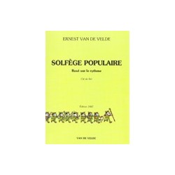 Solfège populaire VAN DE VELDE clé sol