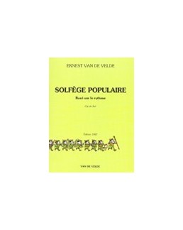 Solfège populaire VAN DE VELDE clé sol