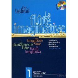 La flûte imaginative Eric LEDEUIL avec CD vol 1