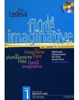 La flûte imaginative Eric LEDEUIL avec CD vol 1