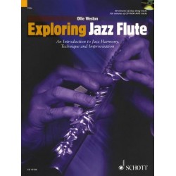 Exploring jazz flûte Ollie WESTON avec CD