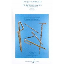 GARIBOLDI Etudes mignonnes flûte