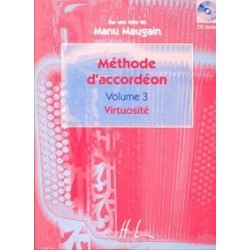 Méthode accordéon MAUGAIN vol 3 avec CD