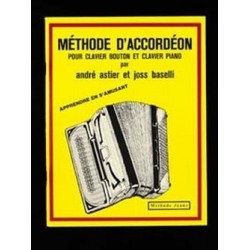 Méthode accordéon BASELLI jaune 