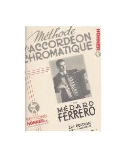 Méthode d'accordéon chromatique FERRERO complète