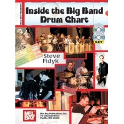 Inside the big band drum chart avec CD + DVD