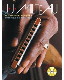 Méthode pour l'harmonica diatonique et chromatique MILTEAU avec CD