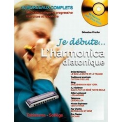 Je débute l'harmonica CHARLIER avec CD