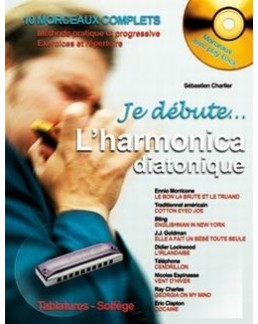 Je débute l'harmonica CHARLIER avec CD