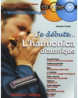 Je débute l'harmonica CHARLIER avec CD et DVD