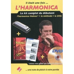 Kit débutant harmonica CHARLIER avec DVD