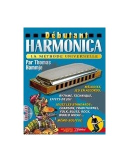 Débutant harmonica REBILLARD HAMMJE avec CD 