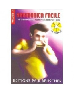 Harmonica facile vol 1 avec CD