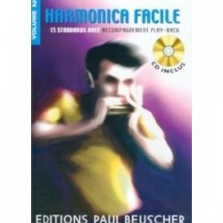 Harmonica facile vol 2 avec CD 