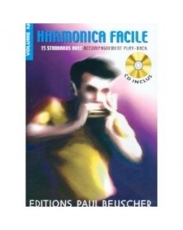 Harmonica facile vol 2 avec CD 