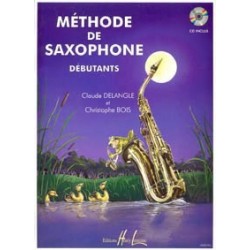 Méthode de saxophone pour débutants DELANGLE BOIS avec CD