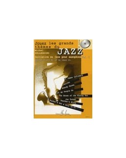 Jouez les grands thèmes du jazz PELLEGRINO vol 1 sax alto avec CD