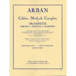 Célèbre méthode complète de trompette ARBAN vol 1