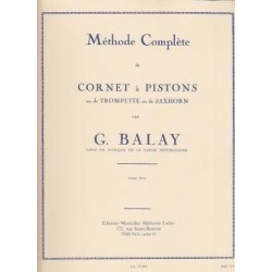 Méthode complète de cornet à pistons BALAY vol 1