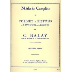 Méthode complète de cornet à pistons BALAY vol 2